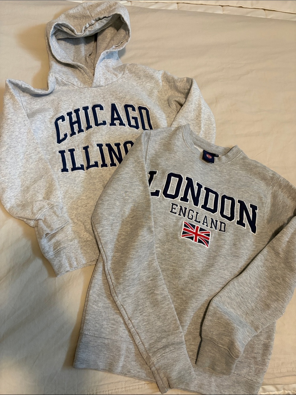 Kids H&M hoodie and Crewneck Sweatshirt sz xs